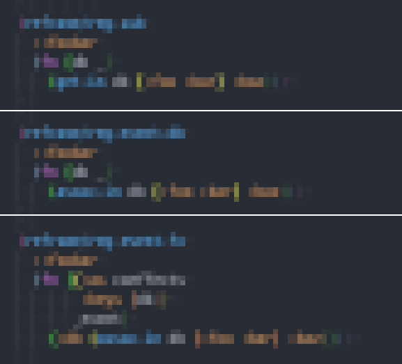 One of these code blocks is not like the others